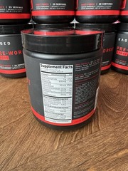 Kaged Sport Pre Workout Fruit Punch 20 Servings 188mg Caffeine Energy Boost