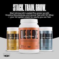 ONE of ONE Micronized Creatine Monohydrate Mix by Mayweather – Unflavored – 400g