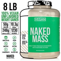 Natural Vegan Weight Gainer Protein GMO Free, Gluten Free, Soy Free & Dairy Free
