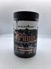 “BLACKMARKET” Pump Hyper Pump Pre-Workout Powder Watermelon Lemonade 13.28oz
