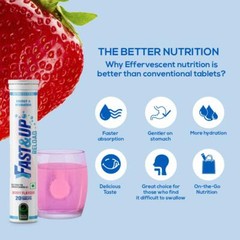 Fast&Up Reload electrolyte energy hydration drink 20 effervescent tablets Berry