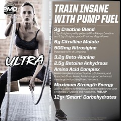 PMD Sports Pump Fuel Ultra 2.05 Pound (Pack of 1), Tropical Orange Mango
