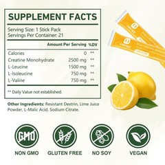 OMOGS Creatine Monohydrate + BCAA Powder, Supports Muscles, Energy,…