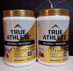 2 Tubs – True Athlete Natural Recovery Aminos, Berry 🫐, 30 Serv, 08/2027✨️