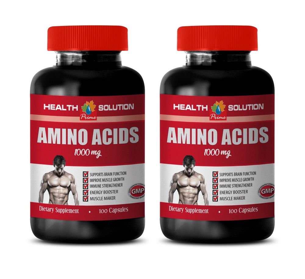 bodybuilding supplement men muscle grow – AMINO ACIDS 1000 2B – l-tyrosine pills