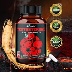 Panax Ginsen 120 Capsules 14000mg Testostero Energy Booster Muscle Health