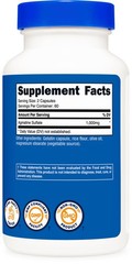 Nutricost Agmatine Sulfate 1000mg, 120 Capsules – 120 Count (Pack of 1)