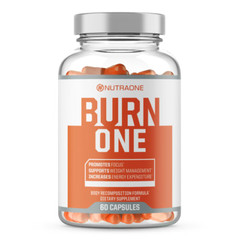 NUTRAONE NUTRITION BURN ONE Thermogenic Body Recomposition Formula 60 Capsules