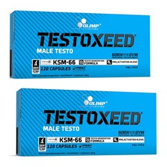 TESTOXEED 120-240 Capsules – Testosterone Booster with DAA, Ashwagandha & Zinc