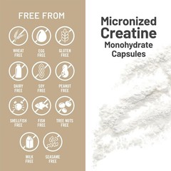 Micronized Creatine Monohydrate Pills, 2500mg Per Serving – Creatine for Wome…