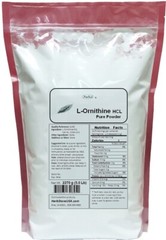 NuSci L-Ornithine Pure Powder 250g (8.8oz) lean muscle mass