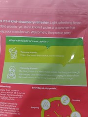 Oath Nutrition Clear Protein Powder – Kiwi Strawberry – Exp 8/27