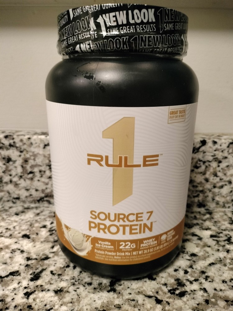Rule 1 Source 7 Protein – Decadent Flavor, Velvety Smooth Texture, 22g Protein
