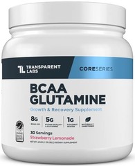 Transparent Labs BCAA Glutamine – 8000 Mg of BCAA Powder with L Glutamine for…