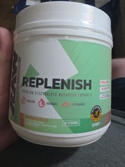 RAW Endurance Replenish – Electrolyte Recovery, Watermelon Mojito, 60 Servings