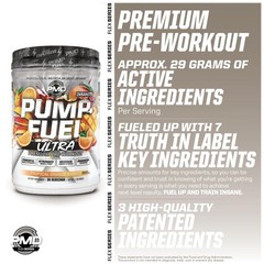 PMD Sports Pump Fuel Ultra 2.05 Pound (Pack of 1), Tropical Orange Mango