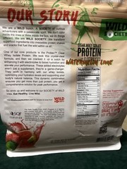 Wild Society Clear Whey Protein Isolate 16 Servings, Watermelon Lime
