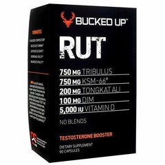 BUCKED UP RUT TESTOSTERONE BOOSTER 90 Capsules 30 Servings Hormone Balance Mood