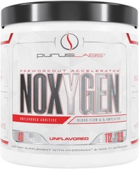 Purus Labs Noxygen Unflavored Fast Acting Nitric Oxide Booster – 40 Servings