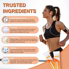 20 Servings of Non-GMO Creatine Monohydrate Powder for Peak Athletic Performance