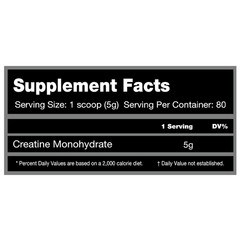 PERFORMAX LABS CREATINE MONOHYDRATE Maximum Power and Recovery 400g 80 Servings