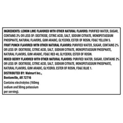 Hydration Drink variety pack Fruit punch Lemon Lime Mixed Berry 12 fl oz 18….