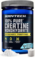 Bodytech 100% Pure Creatine Monohydrate Powder – Premium Micronized Cr