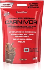 MUSCLEMEDS CARNIVOR (8 LB) beef protein isolate creatine dark matter xpel t-bomb