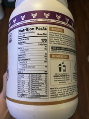 FINAFLEX Oatmeal Protein Pie Vegan Protein Drink Mix Original Marshmellow