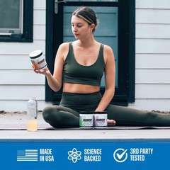 Post Workout Recovery Powder – Creatine Monohydrate, Ashwagandha & Tart Cherry –
