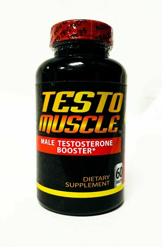 TestoMuscle Testosterone Booster 60 Tablets – Stronger than Monster Test Booster