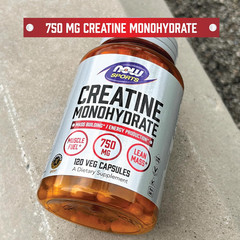 Sports Nutrition, Creatine Monohydrate 750 Mg, Mass Building*/Energy Production*