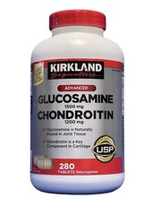 Kirkland Signature GLUCOSAMINE & CHONDROITIN. 280 Tablets.