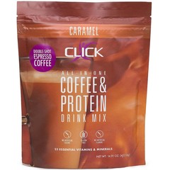 Click Coffee & Protein Powder Bag – Caramel