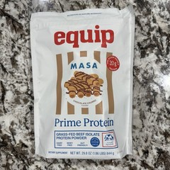 Equip x MASA Chocolate Churro Grass-Fed Beef Protein Powder 29.8oz NEW