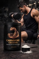 Carnivore Creatine Monohydrate Powder 300g | Pure Creatine | No Fillers,No Sugar
