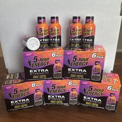 5-hour ENERGY Extra Strength – Hawaiian Breeze Flavor | 1.93 oz. NEW – 5 Boxes