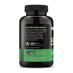 Optimum Nutrition Micronized Creatine Monohydrate Capsules 100 Count