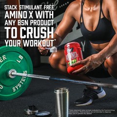 Amino X Muscle Recovery & Endurance Powder, BCAAs, 10 Grams of Amino Acids, K…