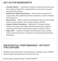 PRE-WORKOUT – Sweat Ethic PUMP – Blue Raspberry EX 12/25