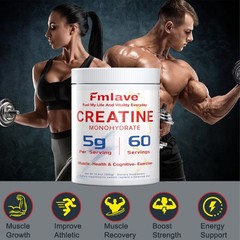 Creatine Monohydrate 100% Pure Powder 300g Micronized Increase Strength & Muscle