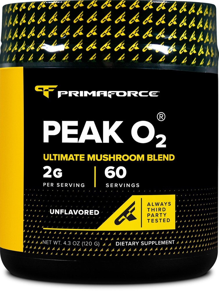 PrimaForce Peak O2 Workout Supplement, 120 Grams – 4.2 Ounce (Pack of 1), Red