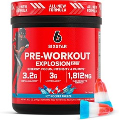 Pre-Workout Energy Powder for Men & Women – ICY Rocket Freeze (30 Servings)
