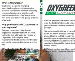 EHPlabs OXYGREENS powder 9oz ( 30 Servings ) Natural Pineapple Fla BEST BY 08/26