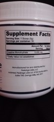peak age labs peak performance 100% creatine monohydrate 8.8oz 250g exp 12/27