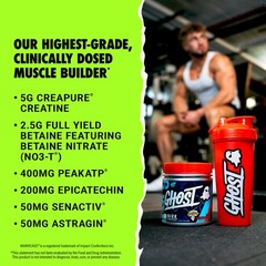 GHOST Size Muscle Builder Dietary Supplement – 14.3 Ounce (Pack of 1)
