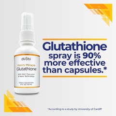 Mimi’s Miracle Glutathione Spray, Sublingual Antioxidant, Reduced Glutathione…