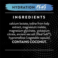 Hydration Plus Capsules with Essential Electrolytes for Optimal Hydration