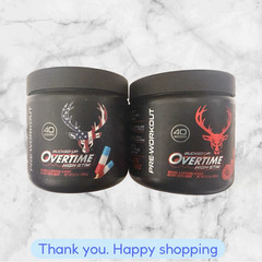 FOR 2 BUCKED UP HIGH-STIM Merica Rocket + Bloody Raz PRE-WORKOUT 40 SERVINGS