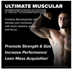 FINAFLEX Pure Creatine Monohydrate Unflavored 10.6 oz 60 Servings BROKEN CAP